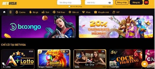 BETVISA casino truc tuyen uy tin